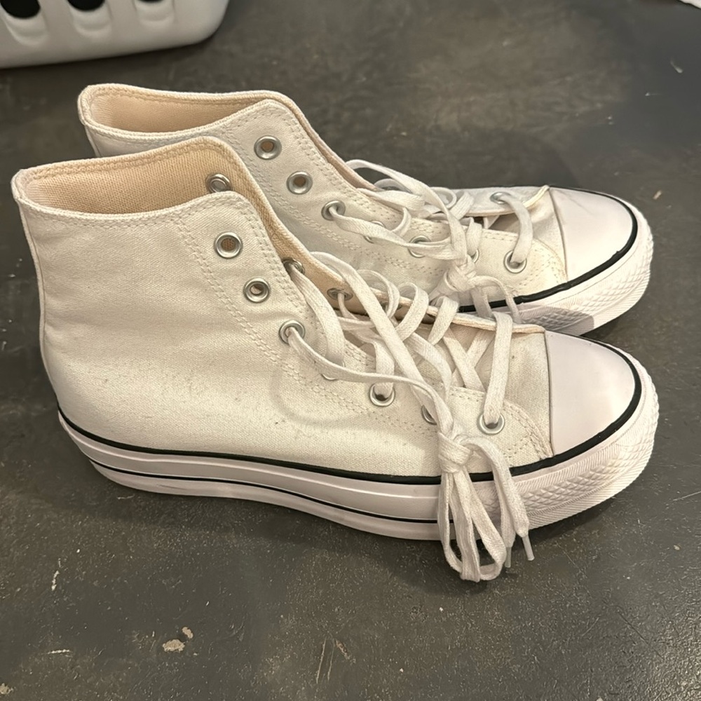 High top platform converse